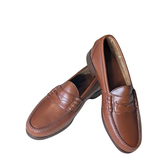 Polo Ralph Lauren Other - Polo Ralph Lauren Bench Made USA Admiralty Beefroll Penny Loafers Sz 9 NIB